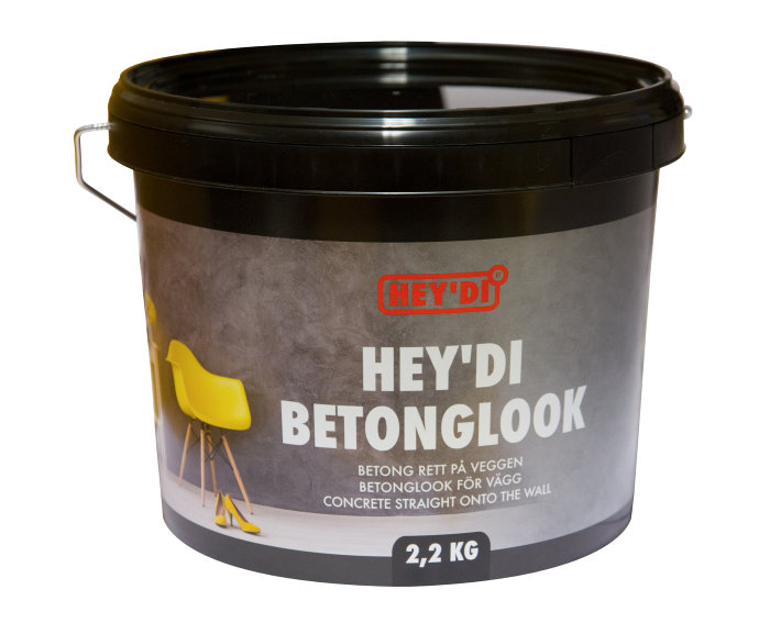 Hey'di Microsement Betonglook 2,2 kg granitt